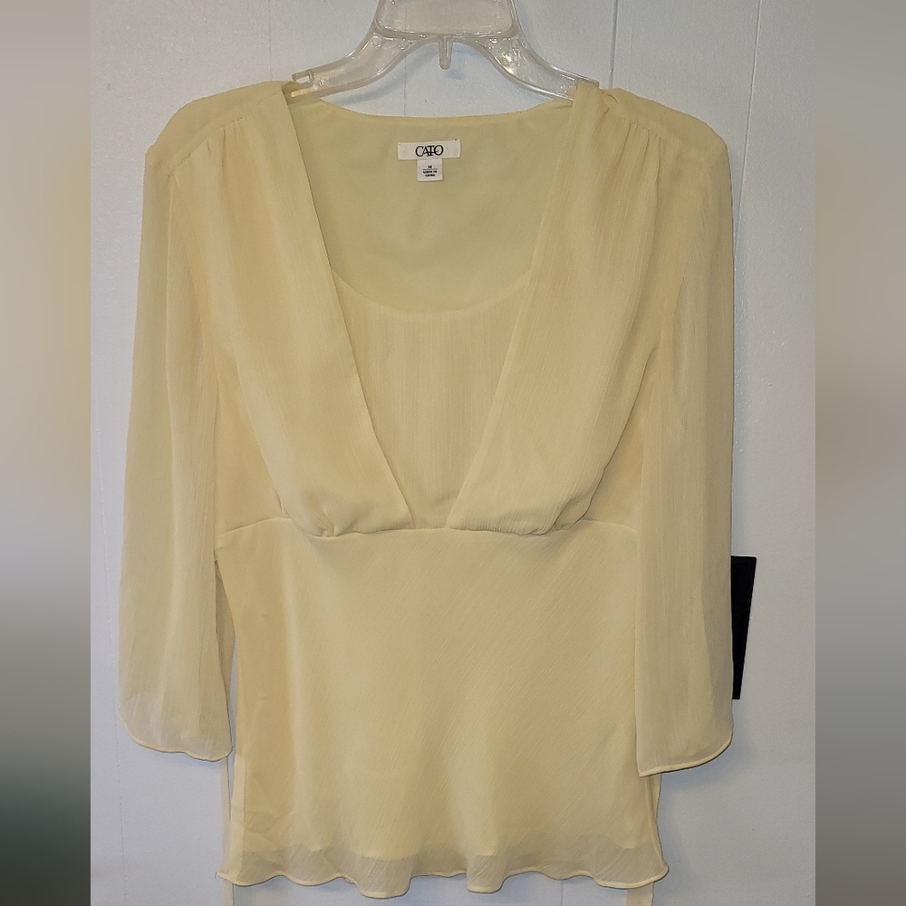 Cato, Yellow, Size Medium
